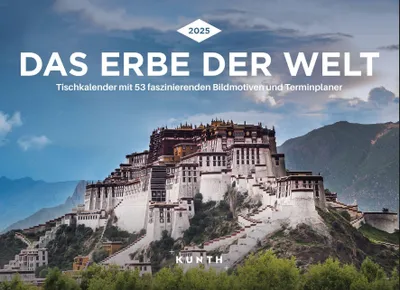 Produktbild von Das Erbe der Welt - KUNTH Tischkalender 2025
