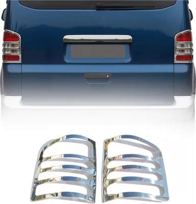 Image de Cadre de Feu Stop Arrière pour VW T5 Transporter 2003-2010 acier inox 2 Pcs