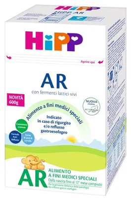 Produktbild von HiPP AR, 600 g, Puder, 1 Stück(e), Formel auf Milchbasis