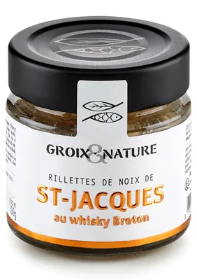 Productafbeelding van Gerookte sint-jakobsschelpenpaté met whisky.