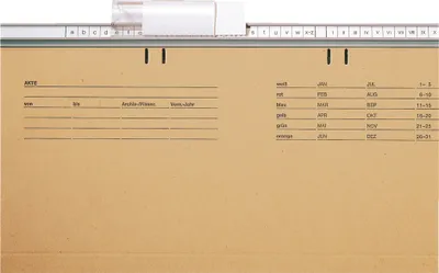 Produktbild von LEITZ Vollsichtreiter Kunststoff (B)60 mm transparent