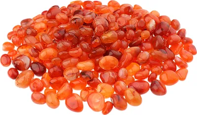 Produktbild von NKlaus 900g Karneol carneus Edelstein 10 - 20 mm Heilsteine Schmuckherstellung Deko 14681
