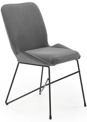 Obrázek produktu pro Halmar Jídelní židle K454 - šedá/černá