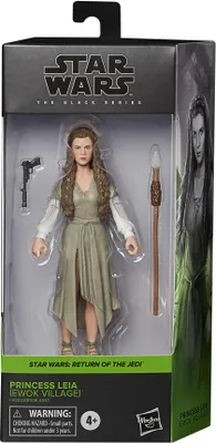 Produktbild von Star Wars Episode VI Black Series Actionfigur 2022 Princess Leia (Ewok Village) 15 cm