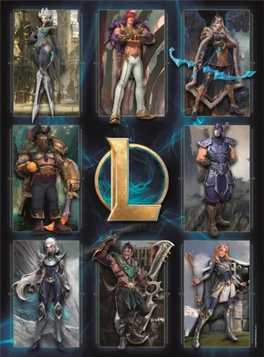 Immagine prodotto di Clementoni 35122 League of Legends Collection League of Legends 500 Teile Puzzle