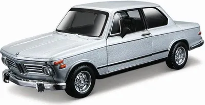 Image de Bburago BMW 2002tii 1972 1:32 argenté