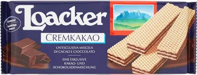 Produktbild von 6x Loacker Wafer Cremkakao Waffel Mischung aus Kakao und Schokolade 175g