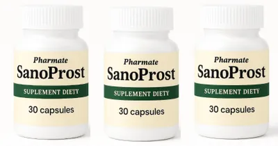 Immagine prodotto di 3X Sanoprost (30 capsule) - Integratore alimentare