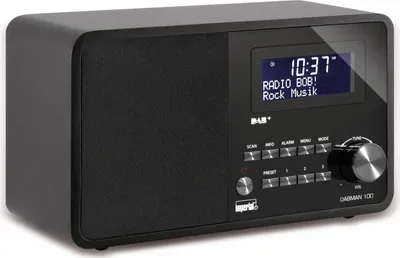 Produktbild von IMPERIAL DABMAN 100 Schwarz DAB+ / FM