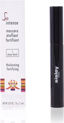 A box and a mascara tube for Sisley So Intense Mascara.