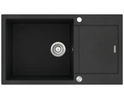 Obrázok produktu pre Kuchynský granitový drez Concept DG10L60bc Linea BLACK