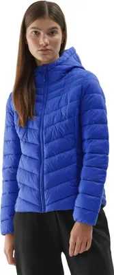 Zdjęcie produktu dla Kurtka zimowa damska 4F, kobaltowa, rozmiar XS