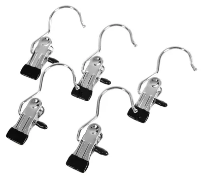 Klemmhaken Laarzenhänger, 50 Stück, 4,5 x 10,5 cm, Anti-Rutsch