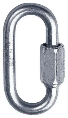 Produktbild von Singing Rock Mallon Mini Oval Karabinerhaken Silber  Silber One Size