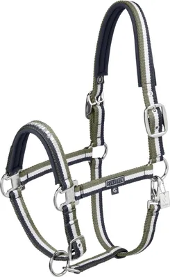 Produktbild von Eskadron Halfter Double Pin Warmblut ( Full ) Classic Sports FS 2025 navy-greige-dusty olive