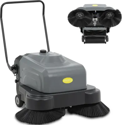 Zdjęcie produktu dla Zamiatarka akumulatorowa 2 szczotki 46 cm 4000 m2/h