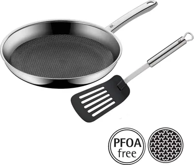 Obrázek produktu pro WMF 1756289990, Černá, Nerezová ocel, Hliník, Nerezová ocel, Ocel, Nerezová ocel, Keramický, Plyn, Indukční, Profi Resist, Německo