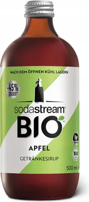 Produktbild von SodaStream  Apfel Getränkesirup für 3.5 Liter Fertiggetränk 500ml