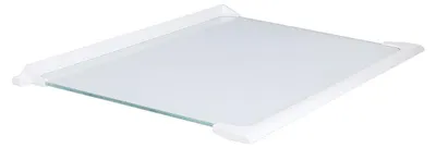 Produktbild von easyPART passend für 4617920500 Beko Glasplatte oben für Kühlteil 450x300mm mit Leisten in KühlGefrierKombination Kühlschrank
