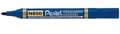 Image de Pentel N850 marqueur permanent Bleu 12 pcs