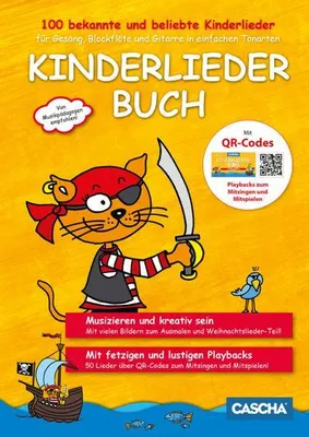 Obrázok produktu pre Kinderliederbuch für Gesang, Blockflöte und Gitarre in einfachen Tonarten