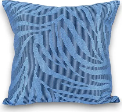 Produktbild von Blaues Kissen Abstrakt 40x40cm