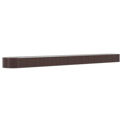 Produktbild von vidaXL Hochbeet Verzinkter Stahl 620x80x36 cm Braun