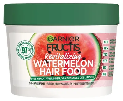 Image de Fructis Hair Food 400 ml Masque à la pastèque