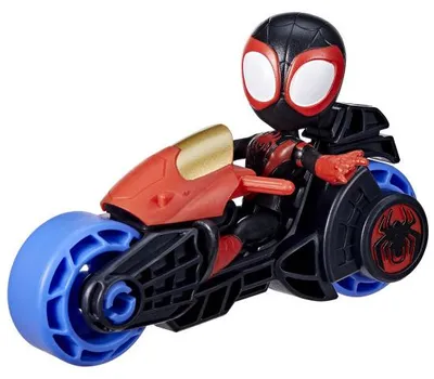 Produktbild von Marvel Spidey Friends Motorrad – Miles Spin Morales