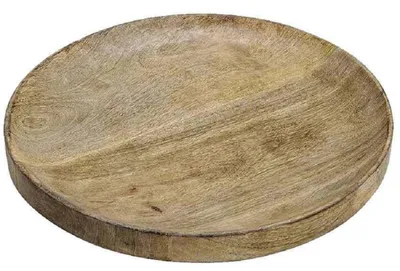 Produktbild von Dekoschale Mango Holz 30x4x30cm