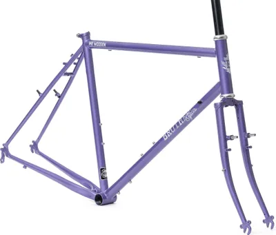 Image de Brother Cycles - Cadre Vélo en Acier - Mr Wooden - Couleur Lilac - Taille M