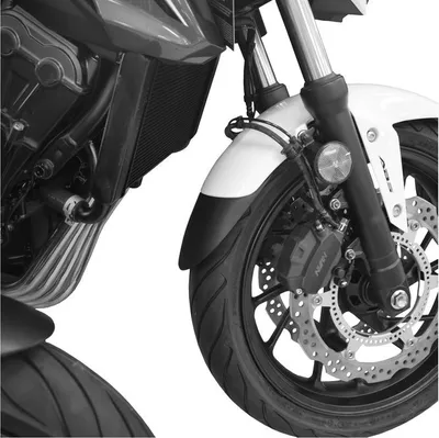 Produktbild von PUIG 8488N Verlängerung des vorderen Schutzblechs  passend fuer HONDA CB650F Schwarz
