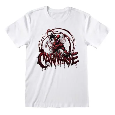 Produktbild von Marvel Comics Spider-Man - Spider-Man Carnage - White T-Shirt - Größe XXL