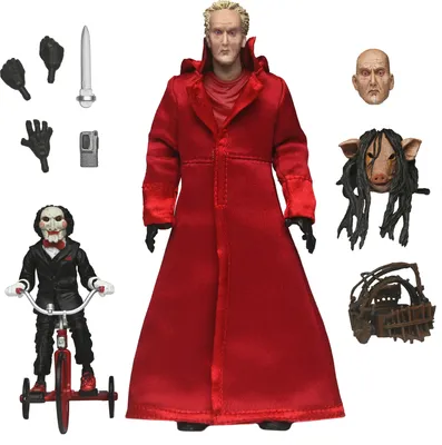 Produktbild von Saw Jigsaw Killer Red Robe Ultimate Action Figur 18cm