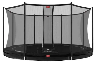 Produktbild von BERG Bodentrampolin Favorit InGround 430 + Sicherheitsnetz Comfort Schwarz