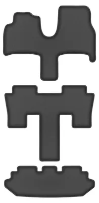 Immagine prodotto di Tappetini in moquette per Fiat Ulysse II 2002-2010 (7 posti) – set 4 pezzi, grigio grafite, su misura – Wielganizator DURBAN