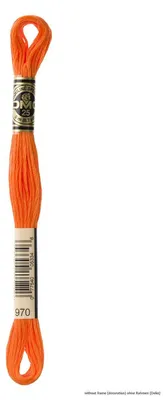Imagen del producto de Hilo DMC Mouline Special 117MC -970, 6 hebras, 8 metros