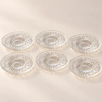 Imagen del producto de Base para taza Pasabahce Echo, juego de 6 unidades - versátil y apilable