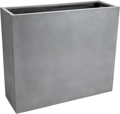 Produktbild von VIVANNO Raumteiler Fiberglas ELEMENTO Kasten, Betongrau Beton-Design - 88x30x75 cm