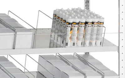Produktbild von Schulte Kombibodenregal MULTIplus150 | Grundregal | HxBxT 200x100x50cm | 3+3 Fachböden | Traglast 150kg | Verzinkt