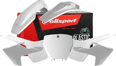 Produktbild von Polisport Mx Husqvarna Tc/fc 16-18 90687 Plastikbausatz Weiß,Grau  Weiß,Grau One Size