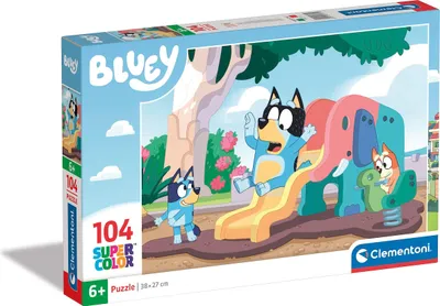 Produktbild von CLEMENTONI Puzzle Bluey 104 Teile