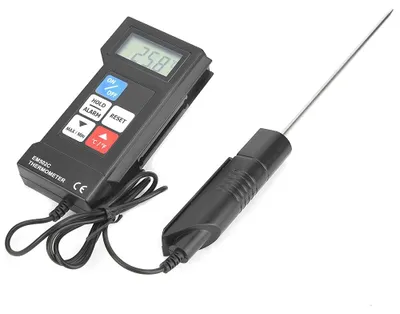 Digitale Thermometer mit 17 cm Sonde, -50 bis +300 °C