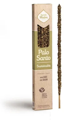 Räucherstäbchen Palo Santo mit Salbei, XL, 19 cm, 1 Stück