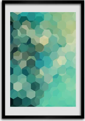 Produktbild von Bild - Bilderrahmen - Foto - 70 cm x 100 cm - MDF - Rahmen - Wandkunst - Abstraktion Hintergrund
