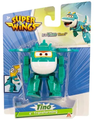 Obrázok produktu pre Super Wings 2v1 Transformačné lietadlo Tino 12cm