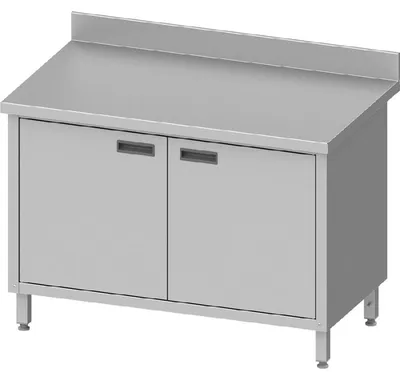 Immagine prodotto di Armadio da lavoro ECO con ante a battente 800x700x850 mm, con supporto