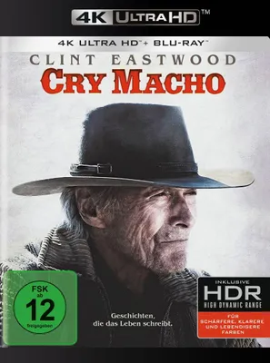 Produktbild von PLAION Cry Macho (4K UHD), Film, Blu-ray, Deutsch, Französisch, Italienisch, Tschechisch, Polnisch, 104 min, Drama, Dänisch, Finnisch, Norwegisch, Polnisch