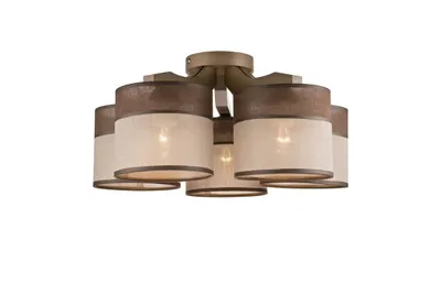 Produktbild von Deckenleuchte ANDREA SONOMA E27 L:43cm H:23cm dimmbar