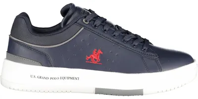 Produktbild von Sportlicher blauer Herrenschuh mit kontrastierenden Details